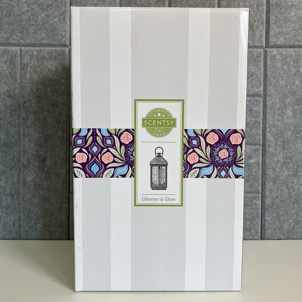 Scentsy Glimmer and Glow Full Size Warmer Fairy Lights New